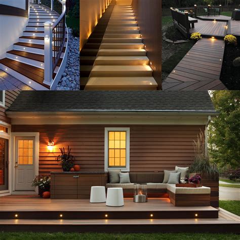 Led Deck Lights Kit 12v Low Voltage Waterproof Ip67 Warm White Recessed