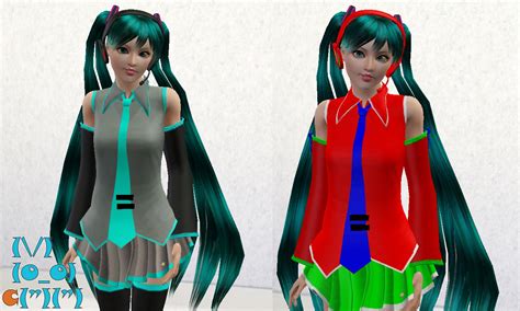 My Sims 3 Blog Hatsune Miku Pack By Cyclotripz