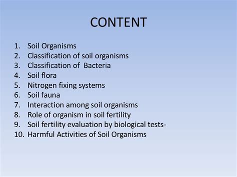 Soil Organisms Functions And Their Role In Soil Fertility