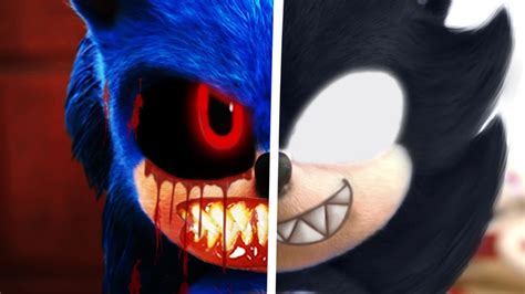 Dark Super Sonic Vs Sonic Exe Sonic The Hedgehog Movie Choose Your