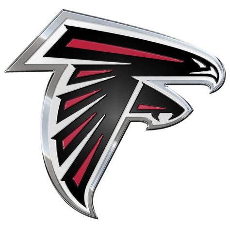 Atlanta Falcons Auto Emblem Color Falcon Logo Atlanta Falcons Logo