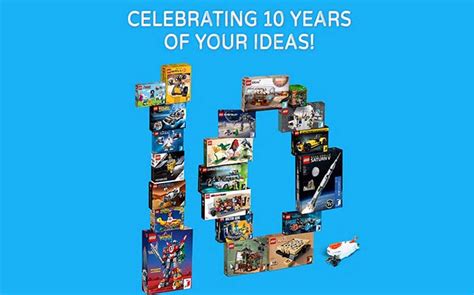 Celebrating 10 Years Of Crowdsourcing And Co Creation With Lego Fans