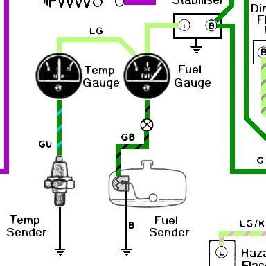 Motorcycle Fuel Gauge Wiring Diagram