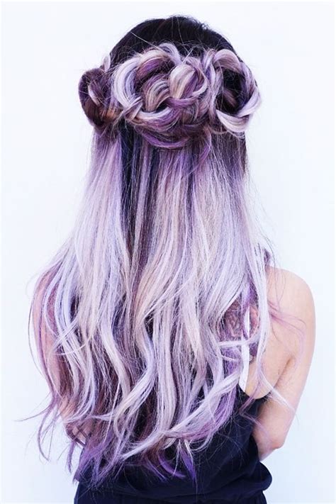 .term lilac hair rose over 1,000 percent from last year, making it one of the biggest hair trends of i have chin length curly hair and ended up using about half of the bottle. 33 Awesome Curly Wedding Hairstyles To Fall In Love With ...