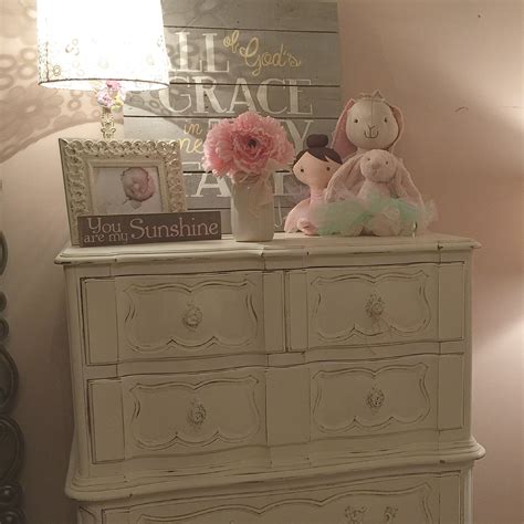 ( 3.0) out of 5 stars. Old White painted dresser for little girls room / The Shabby Bee | White painted dressers ...
