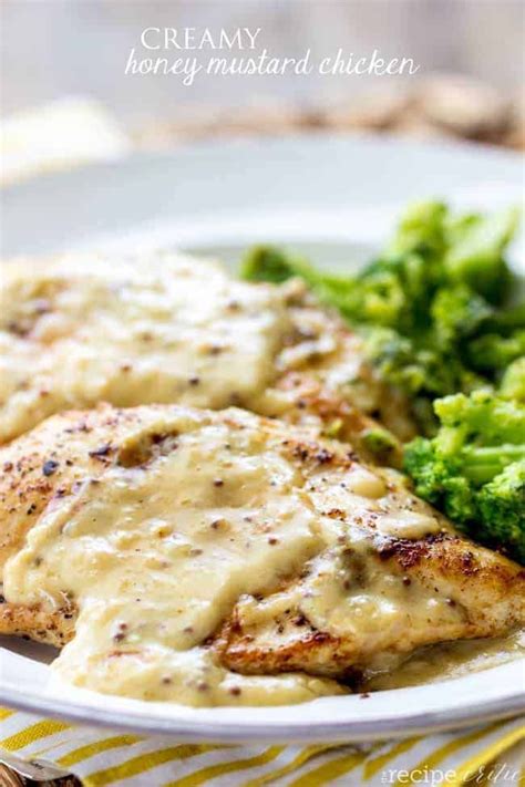 The honey mustard sauce is made with heavy cream which gives this sauce a creamy delicious taste. Let me tell you something that I love. Quick and easy on ...