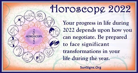 Horoscope 2022 Free Astrology Predictions Sunsignsorg