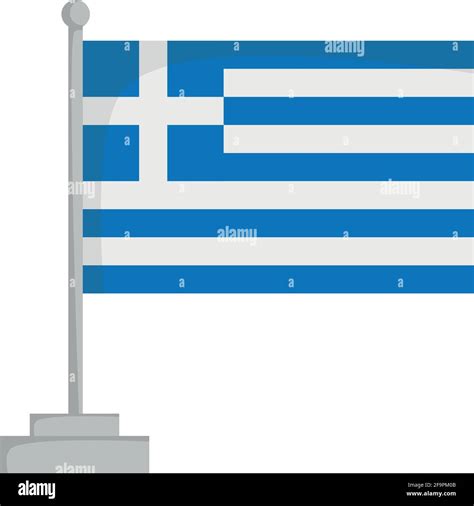 National Flag Of Greece Vector Illustration Stock Vector Image And Art