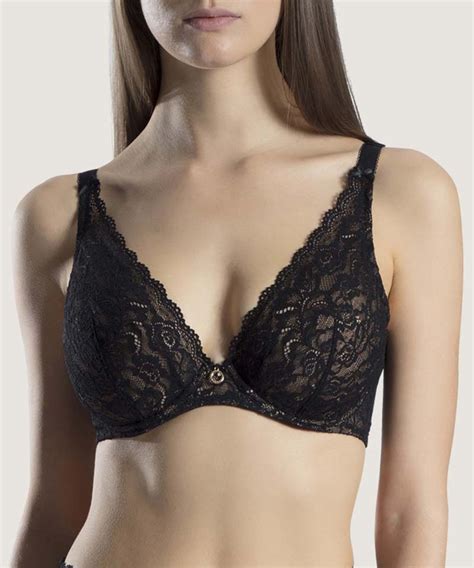 Rosessence Comfort Plunging Triangle Bra By Aubade Embrace