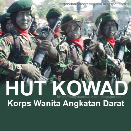 PERINGATAN HARI KORPS WANITA ANGKATAN DARAT KOWAD HANYACORETANKAMI