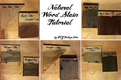 Minwax has the perfect wood stain color for every project. DIY Vintage Chic: Natural Wood Stain Tutorial