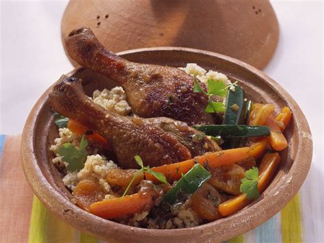 Tajine with Duck and Couscous recipe