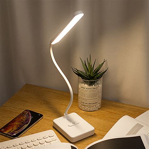 3 Modes Adjustable Bedside Table Lamp Dimmable Touch ...