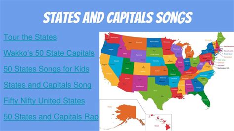States And Capitals Set 2 Ppt Download