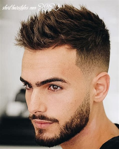 Cheveux courts avec une barbe, taillés. Tendance Coiffure : 50 Meilleures coupes de cheveux homme en photos (2020)