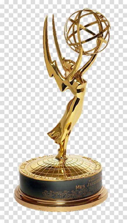 Free Download Gold Colored Trophy 68th Primetime Emmy Awards Academy