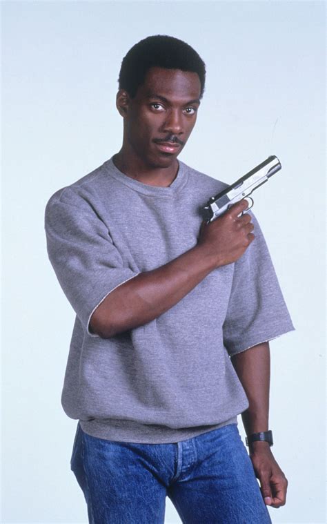 "Beverly Hills Cop" promo still, 1984. Eddie Murphy as Axel Foley