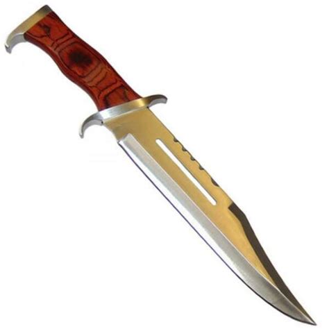 Rambo 3 Replica Knife With Leather Sheath Collectable Survival Dagger