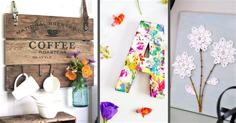 Shop all things home decor, for less. 50 Cheap DIY Home Decor Projects That May Fit Any Budget