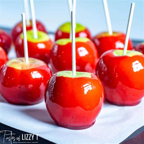 Candy Apples Near Me Easy Caramel Apples Just A Taste Smooth And