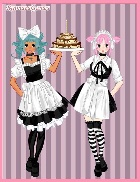 Anime Maid Bff Dress Up Game By Pichichama On Deviantart