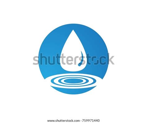Water Logos Template Stock Vector Royalty Free 759971440 Shutterstock