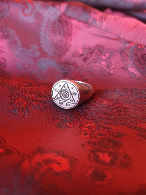 Supernatural Abraxas Magic Ring With The Power Of The 7 Etsy Power