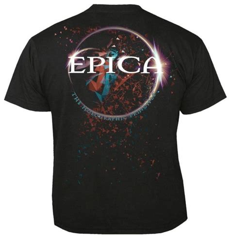 Epica The Holographic Principle T Shirt Metal And Rock Shirts