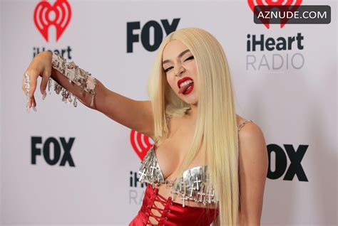 Ava Max Sexy Showcases Her Tits At The 2021 Iheartradio Music Awards