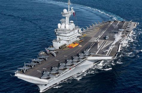 Netherlands 6 c n n 152 la galissonnière: Charles de Gaulle aircraft carrier begins Foch Mission