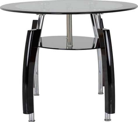 This warm and wooden european walnut table seamlessly compliments any chairs with its charming expression. Elena Coffee Table - Clear Glass/Black Border/Black Glass ...