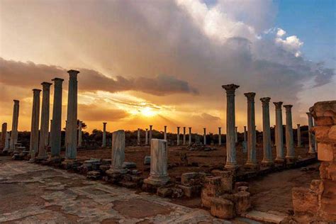 Salamis Ancient Salamis Ruins Famagusta North Cyprus