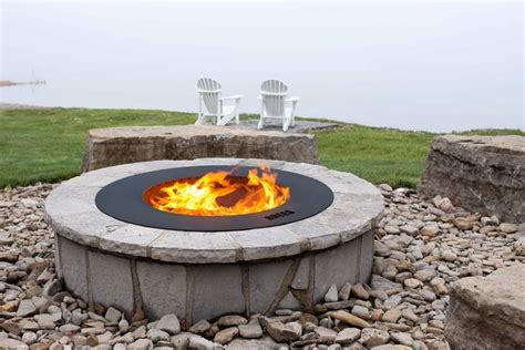 It will offer you all the warmth and ambiance of a traditional fire pit, without the annoying smoke. Zentro Smokeless Round Fire Pit Steel - Breeo