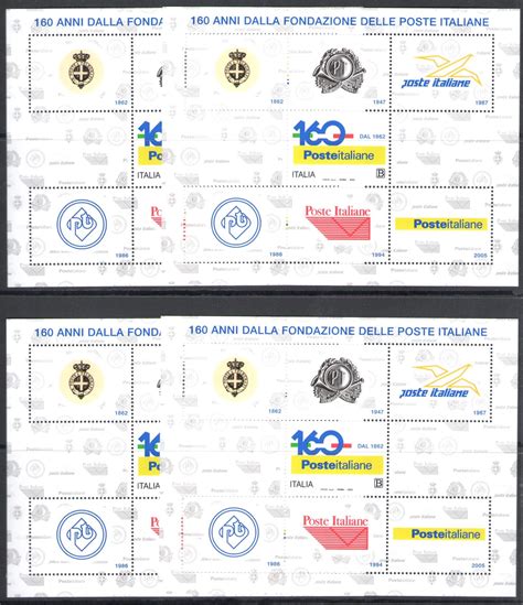2022 Italia – Repubblica , 160 Fondazione Poste Italiane ” Con Errore