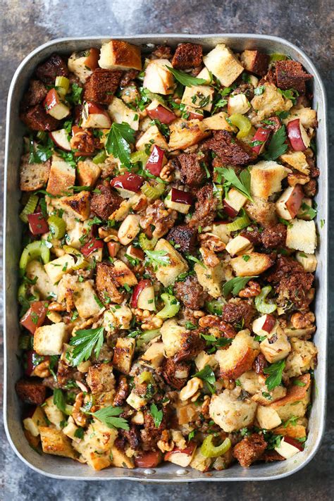 Chicken sausage & penne skillet is an easy gluten free 15 minute dinner idea. IC Friendly Recipes: Apple Walnut Sausage Stuffing