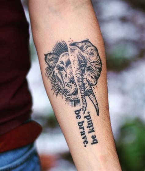 Monika Jiarui Liontattoo Elephanttattoo Girltatts Hand Tattoos