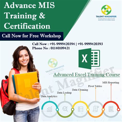 Advanced Excel Training With Certificate Key Learning Areas