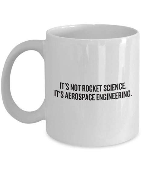 Aerospace Engineer T Its Not Rocket Science Funny Etsy