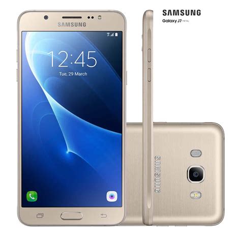 Smartphone Samsung Galaxy J7 Metal Dual Chip Android 60 Tela 55″ 16gb