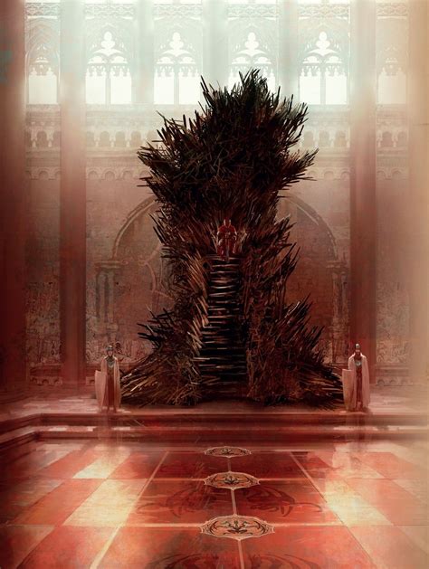 The World Of Ice And Fire The Iron Throne Illustration Game Of