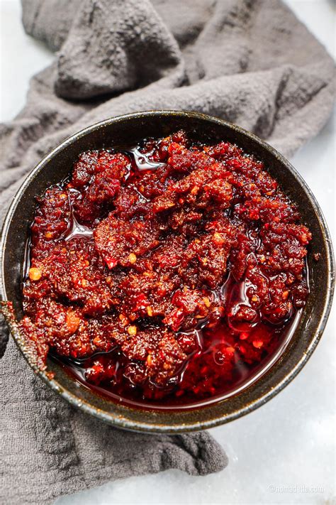 Nam Prik Pao From Scratch Thai Roasted Chilli Paste Nomadette