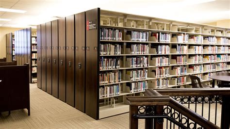 Library Compact Bookstack Shelving