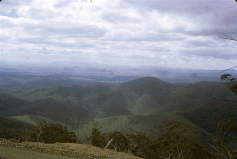 View Over Mountains From Mount Archer Rockhampton Queensland Places