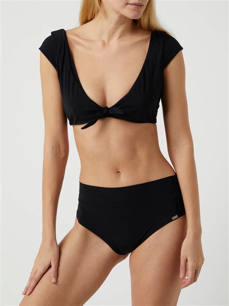 Banana Moon Bikini Oberteil In Bustier Form Mit Knotendetail Modell Mindo Black Online Kaufen