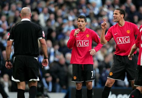 He got into real trouble for doing so. 10 Howard Webb Mistakes Against Manchester United ...