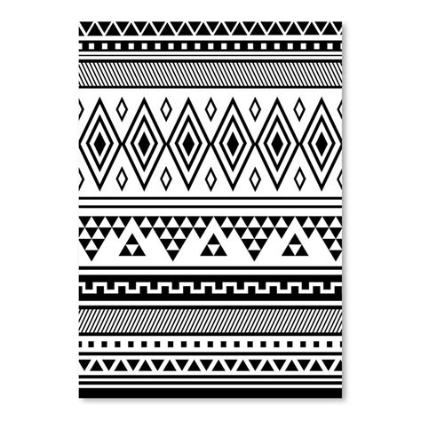 Dakota Fields Black Tribal Poster Gallery Graphic Art Wayfair