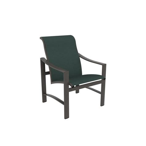 Tropitone 381501ps Kenzo Padded Sling High Back Dining Chair