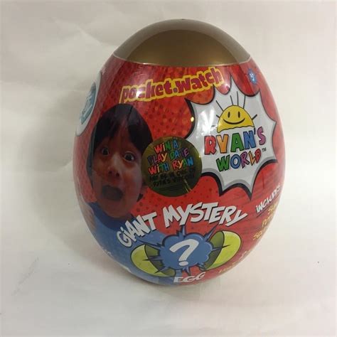 Ryans World Surprise Giant Mystery Golden Gold Egg Limited Edition