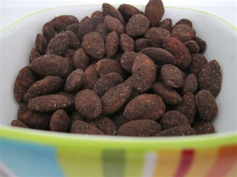 Cocoa Nuts Spicy Nuts Nut Recipes Roasted Almonds
