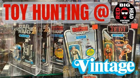 Toy Hunt And Haul At Big Redhead Vintage Toys Youtube